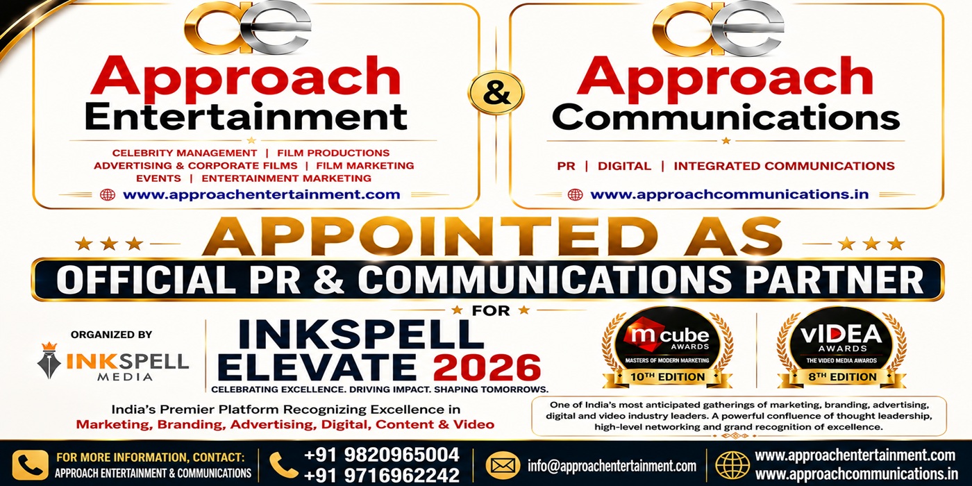 Approach Entertainment & Communications Named Official PR & Communications Partner for Inkspell Elevate 2026