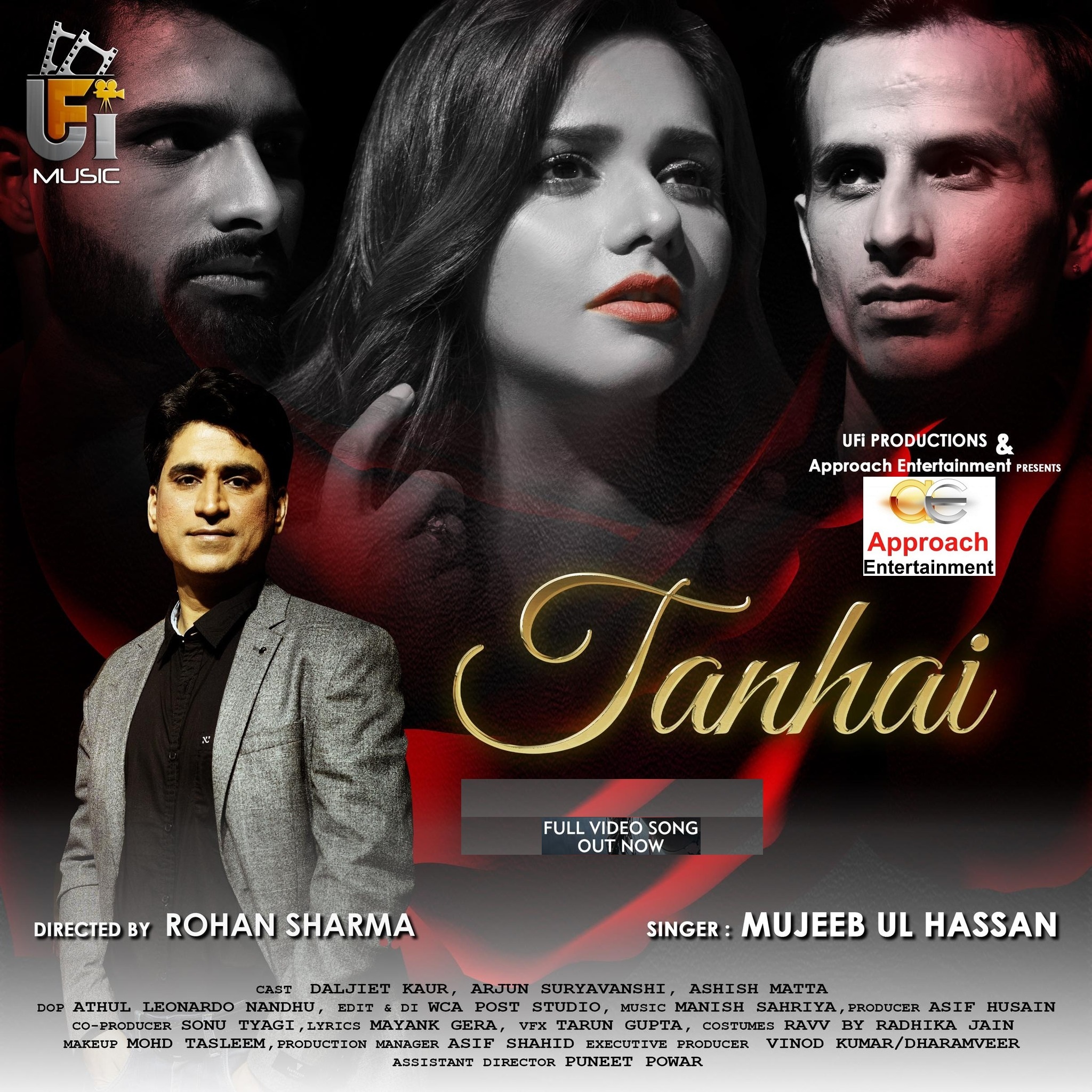Approach Entertainment & UFI Productions Launch Singer Mujeeb Ul Hasan’s Much Awaited Music Video Tanhai