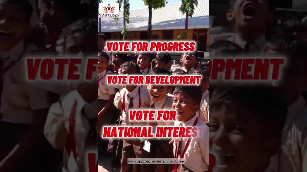 Vote for Progress & National Interest: Approach Entertainment & Go Spiritual Campaign